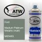 Preview: Ford, Medium Platinum Metallic (matt), M6546G: 400ml Sprühdose, von ATW Autoteile West.